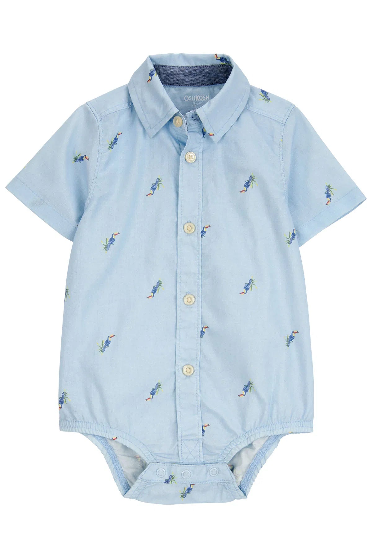 Oshkosh Erkek Bebek Gömlek Body