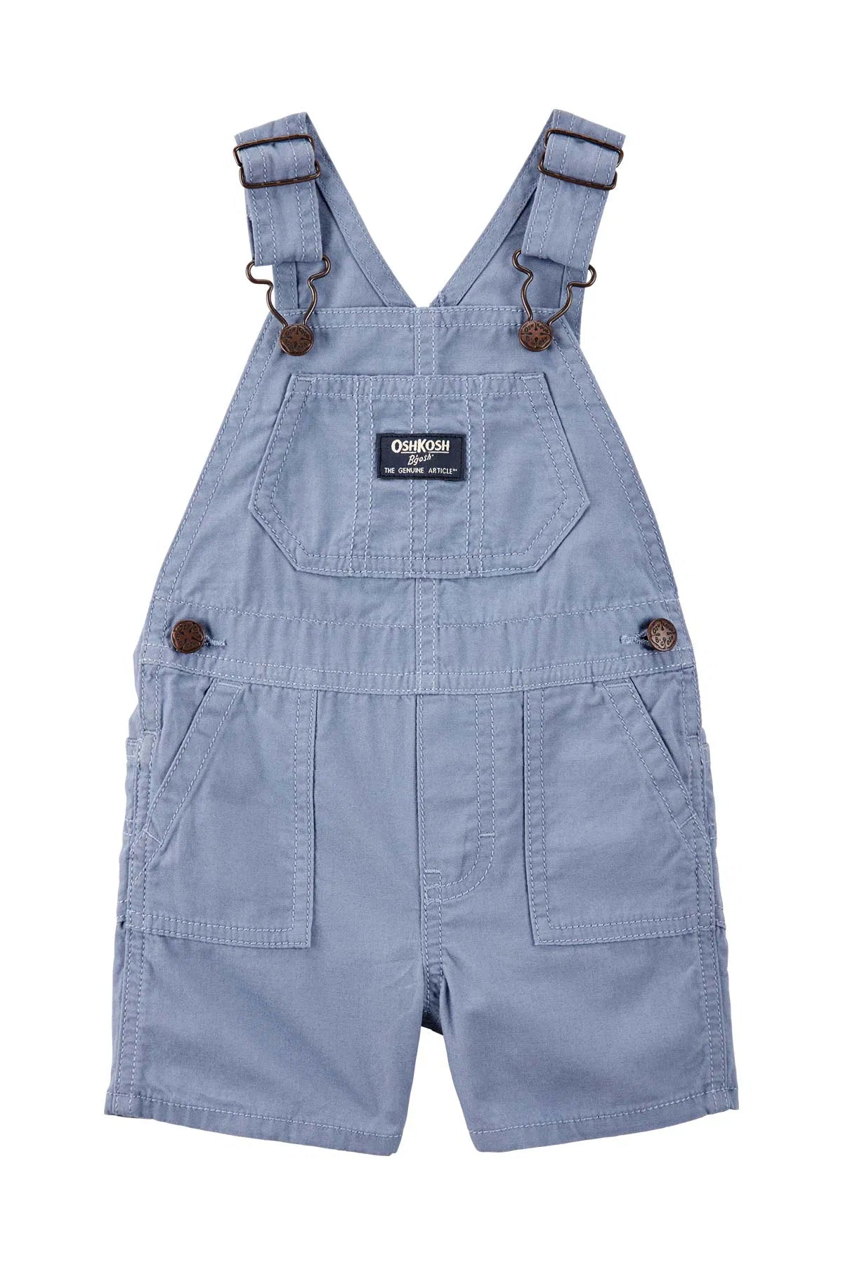 Oshkosh Erkek Bebek Salopet Şort Mavi