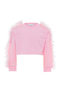 Mini Celebrities Poppy Sweatshirt Pembe