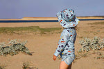 Sand Mother UV Korumalı Erkek Bebek Mayo Seti Surfing Time