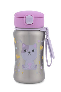 Skip Hop Besties Squad Pipetli Paslanmaz Çelik Suluk Kedi