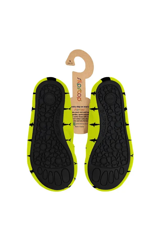 Slipstop Kaydırmaz Deniz Ayakkabısı Sarı Pack Junior Aqua