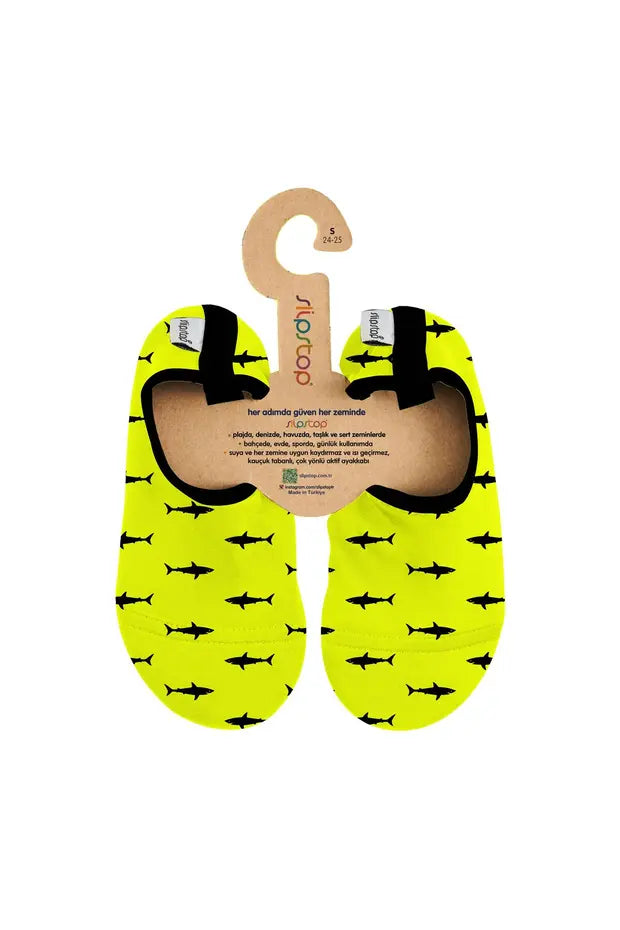 Slipstop Kaydırmaz Deniz Ayakkabısı Sarı Pack Junior Aqua