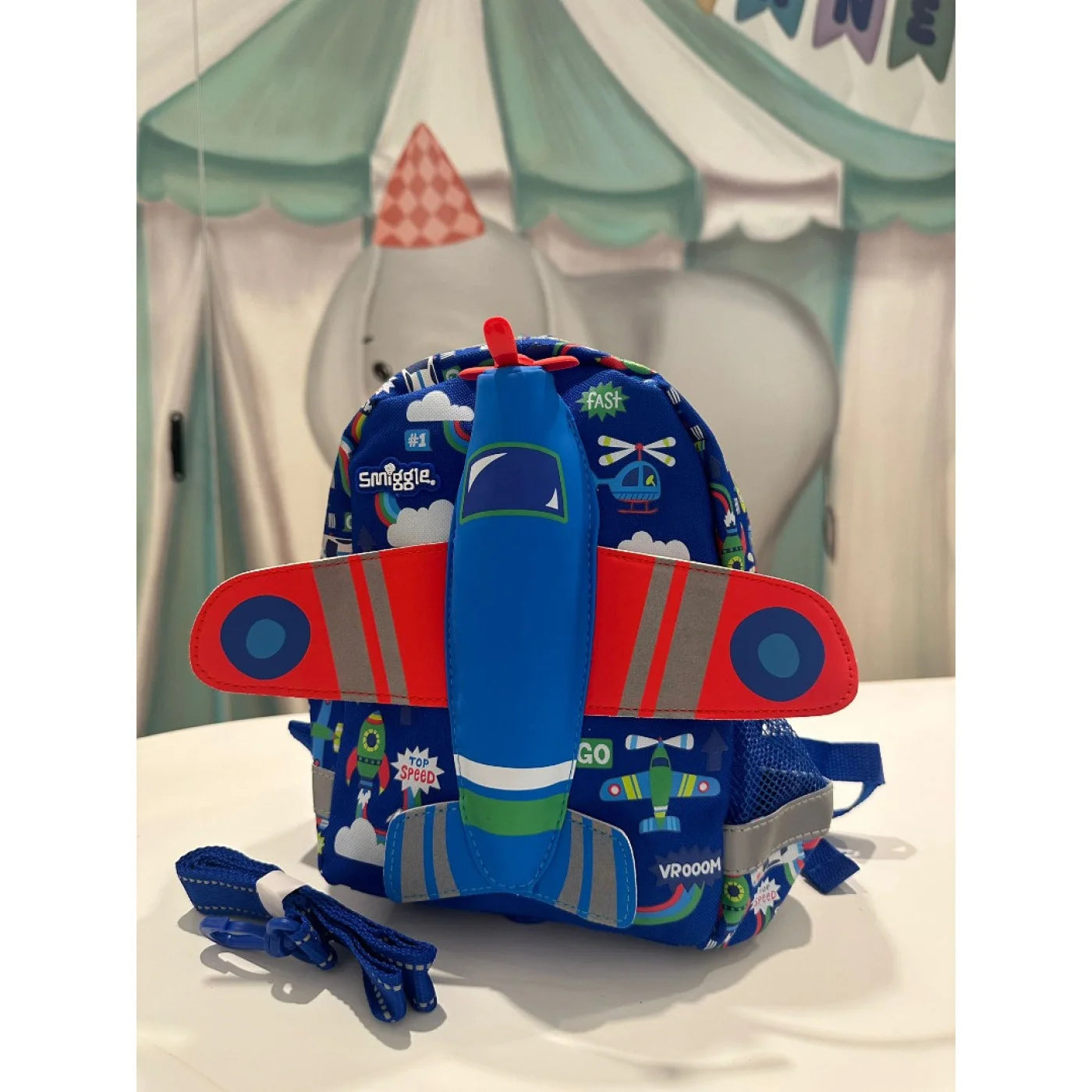Smiggle Kreş Sırt Çantası Teeny Tiny Çıkarılabilir Kemer Askılı Helikopter