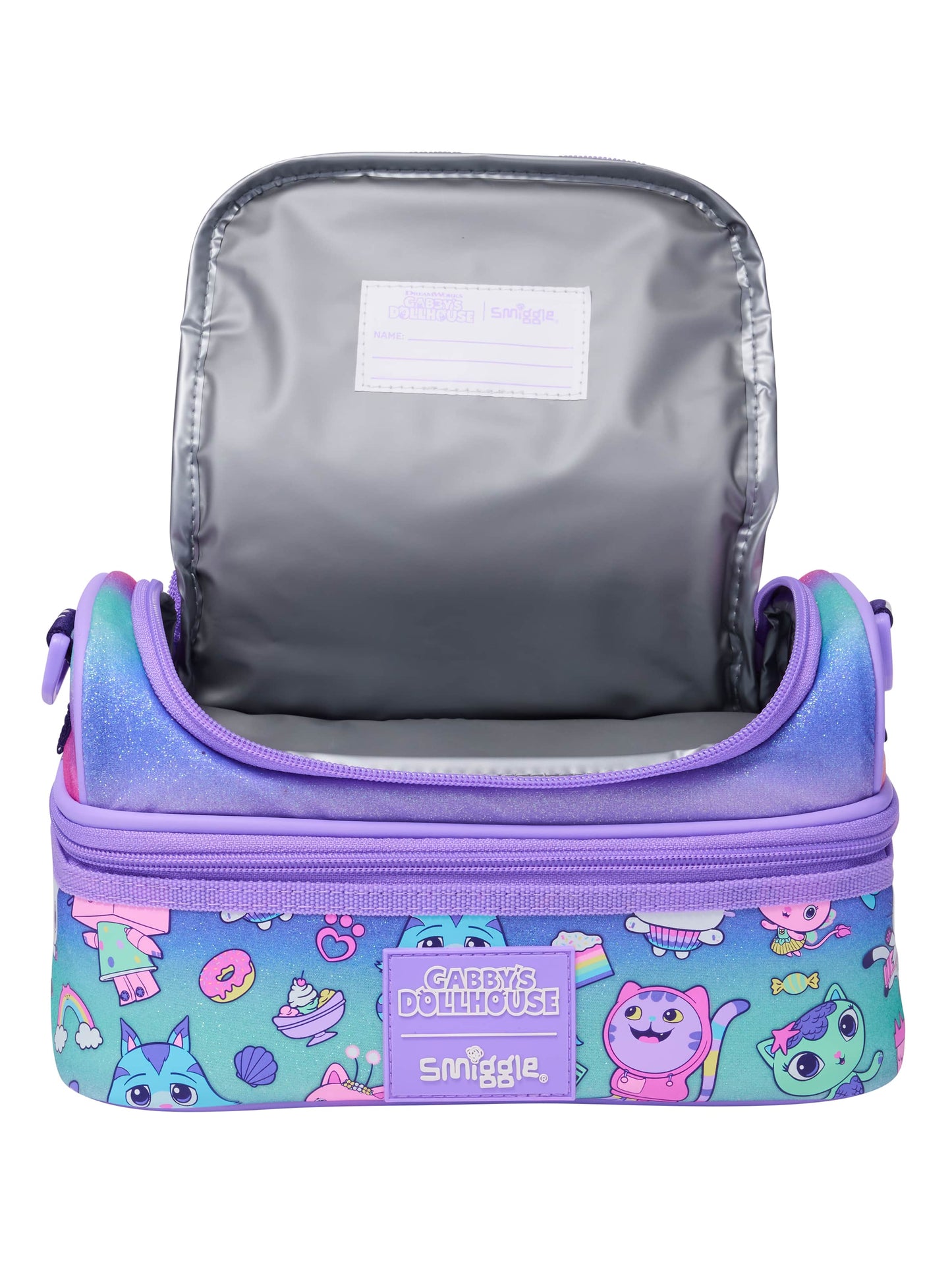 Smiggle Gabbys Dollhouse Çift Katlı Beslenme Çantası