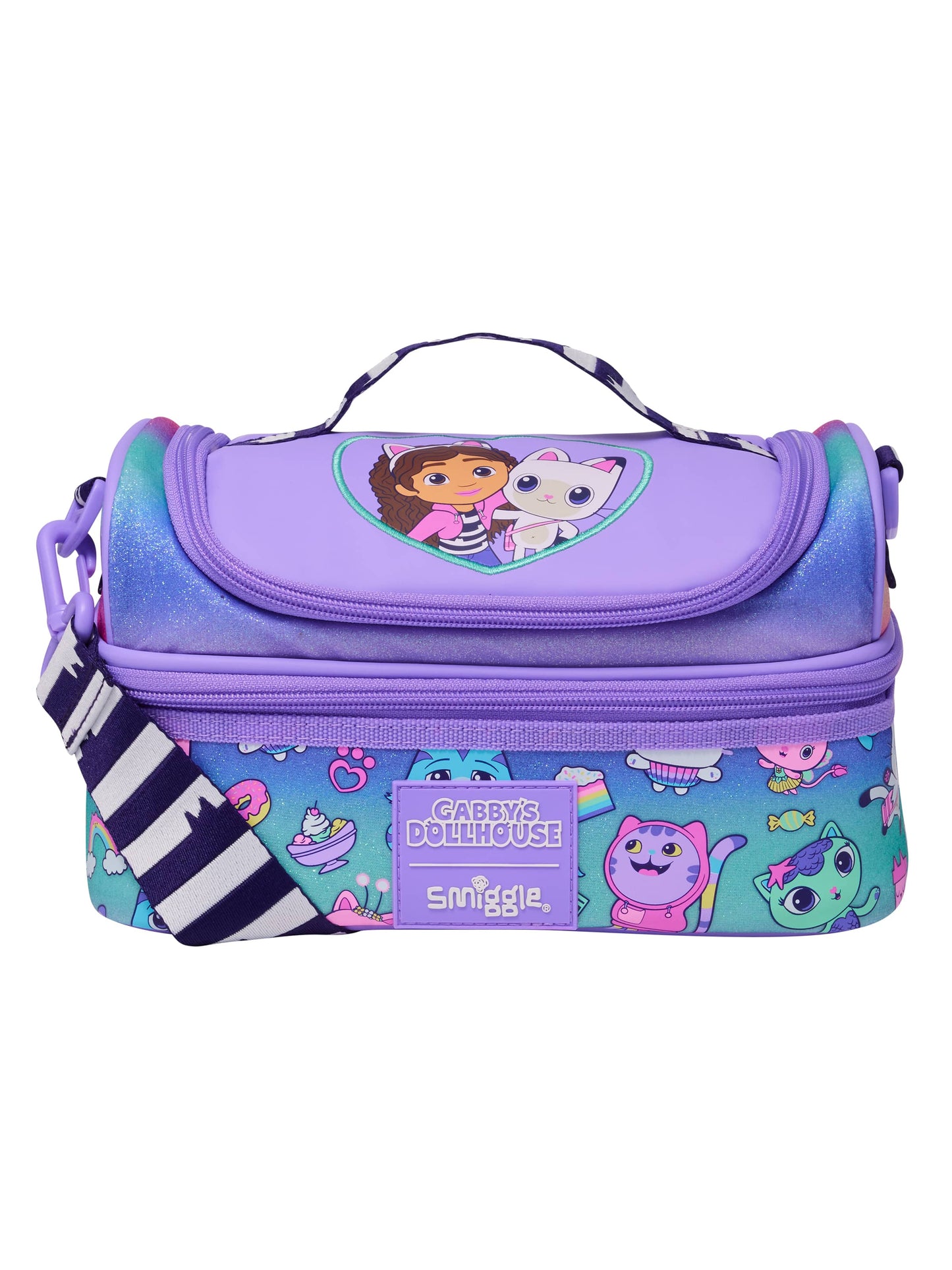 Smiggle Gabbys Dollhouse Çift Katlı Beslenme Çantası