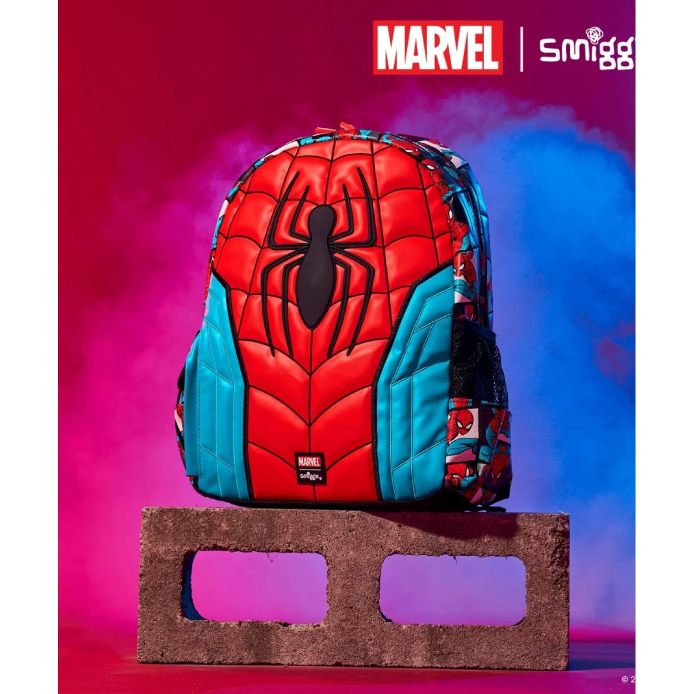 Smiggle Marvel Spider Man Junior Hoodie Sırt Çantası