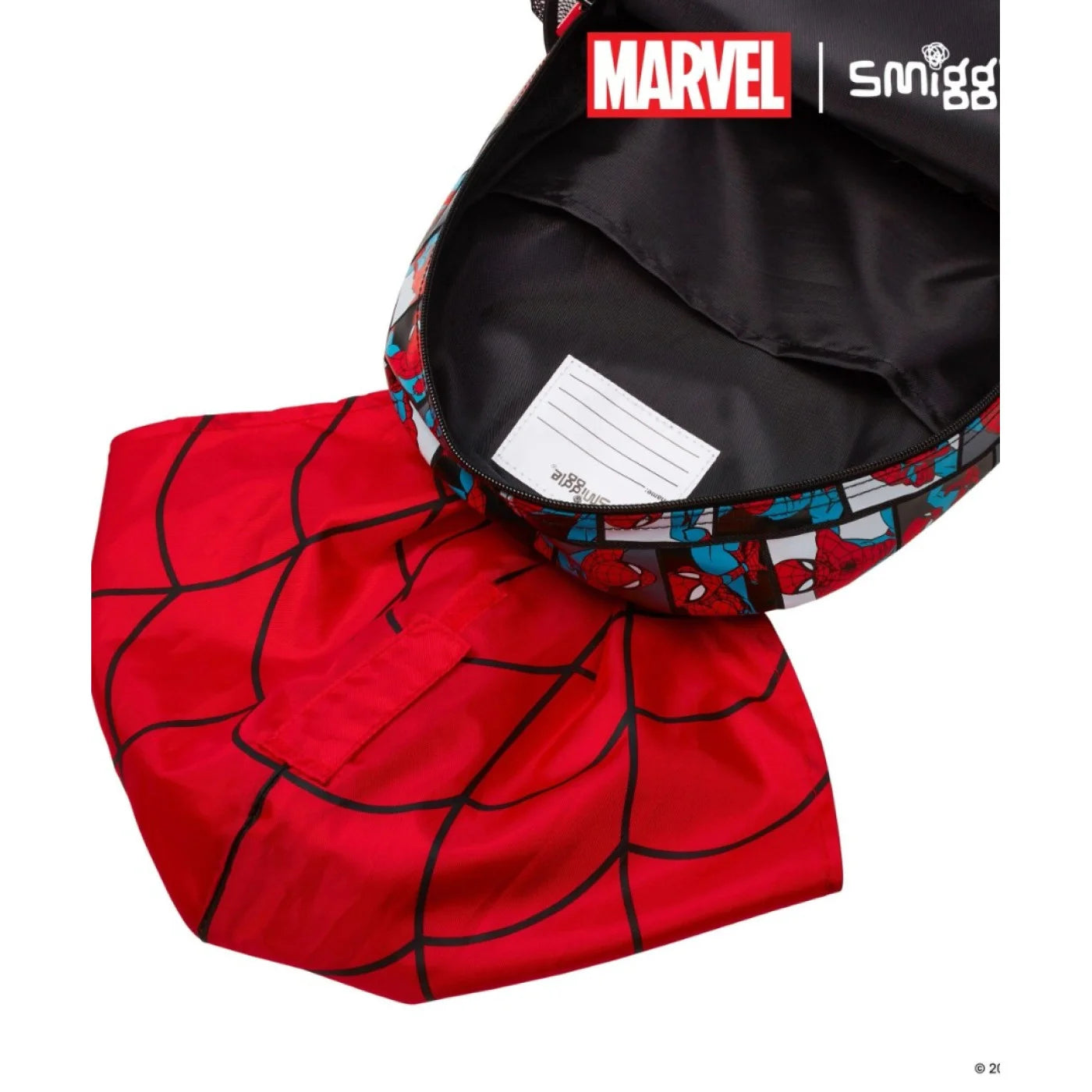 Smiggle Marvel Spider Man Junior Hoodie Sırt Çantası