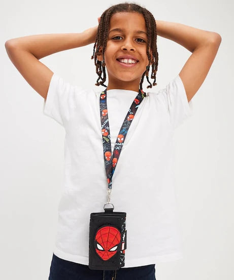 Smiggle Marvel Spiderman Askılı Çocuk Cüzdanı