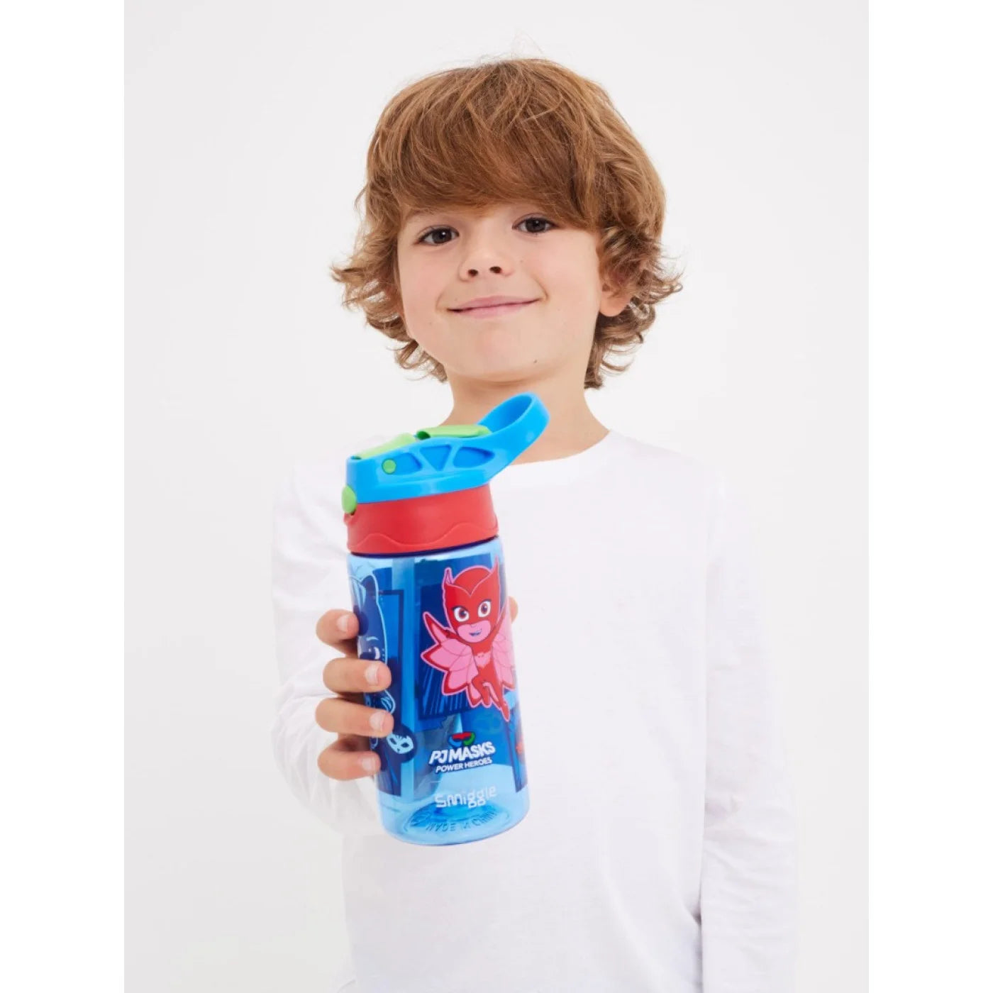 Smiggle Otomatik Pipetli Suluk Pj Mask 440Ml