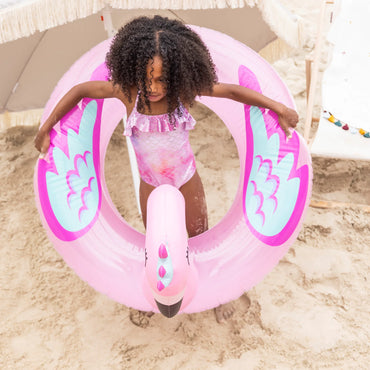 Swim Essentials Yüzme Simidi Pink Flamingo 95cm