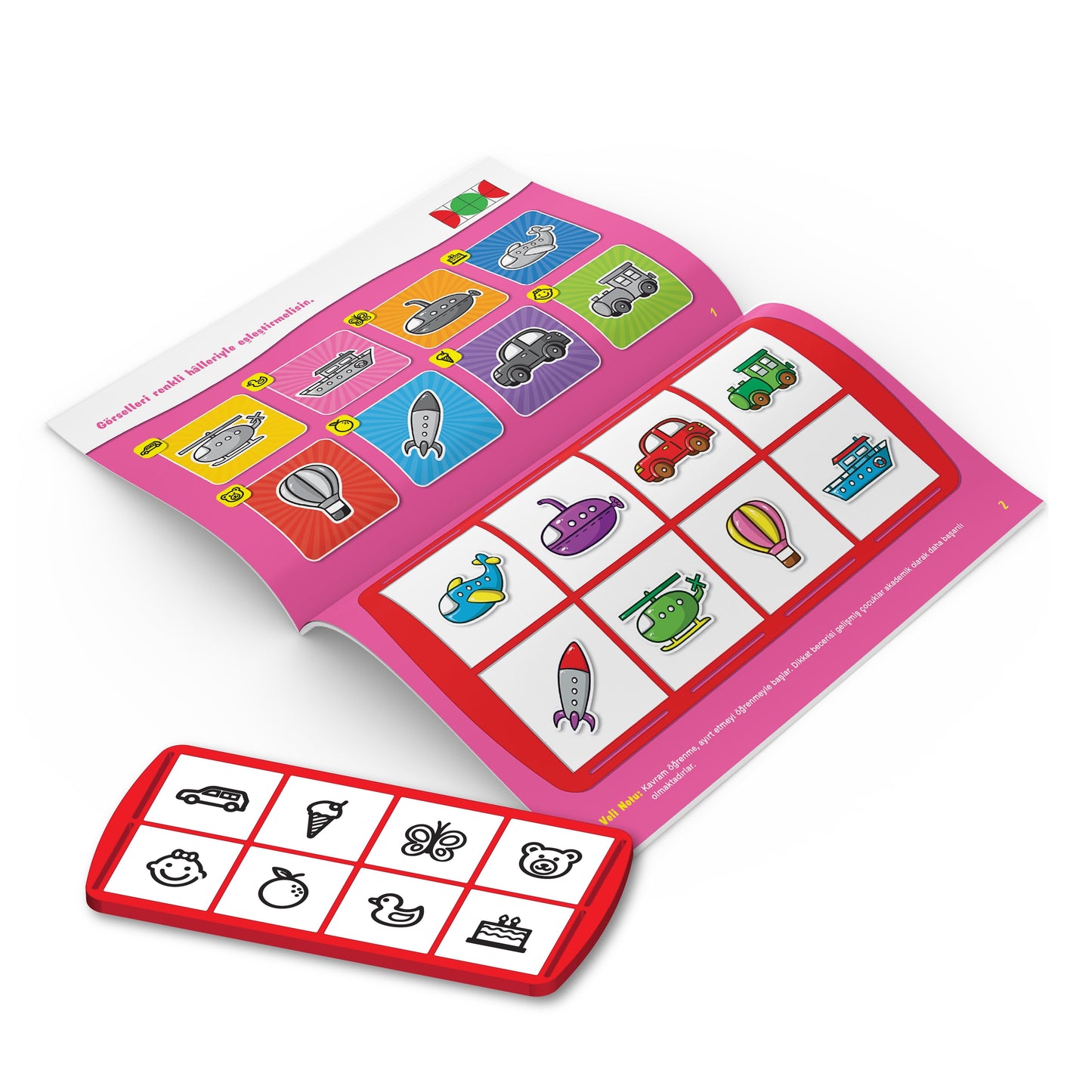 Yükselen Zeka Dikkat ve Zeka Geliştirme Seti 2-4 Yaş