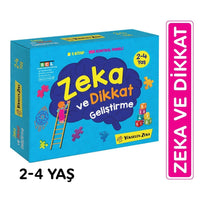 Yükselen Zeka Dikkat ve Zeka Geliştirme Seti 2-4 Yaş