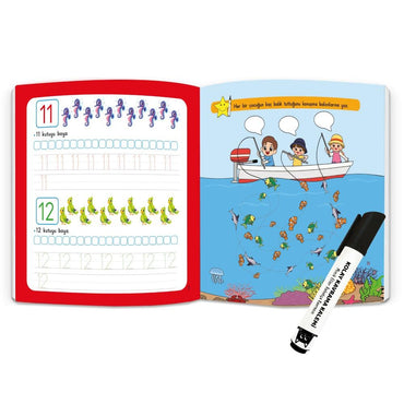 Yükselen Zeka Evde Etkinlik Yaz Sil Serisi 3-6 Yaş