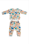 Miela Kids 2'li Bebek Pijama Takımı Happy Doodles