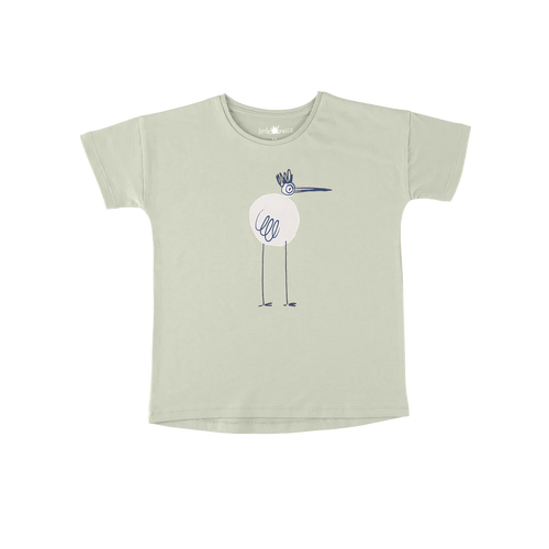 Little Yucca Tshirt Comfy Aqua Bobo