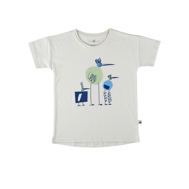 Little Yucca Tshirt Comfy Kırık Beyaz