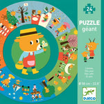 Djeco Yuvarlak Puzzle 24 Parça Bir Yıl