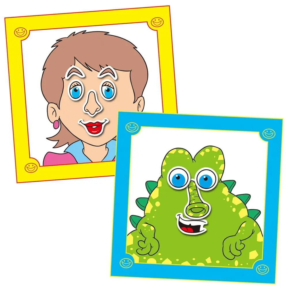 Galt Funny Faces Sticker Book 3+ Yaş