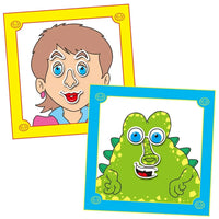 Galt Funny Faces Sticker Book 3+ Yaş