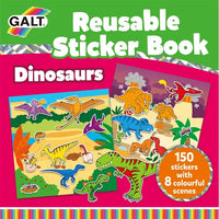 Galt Reusable Sticker Book Dinosaurs