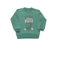 Little Yucca Grow Sweatshirt Yeşil