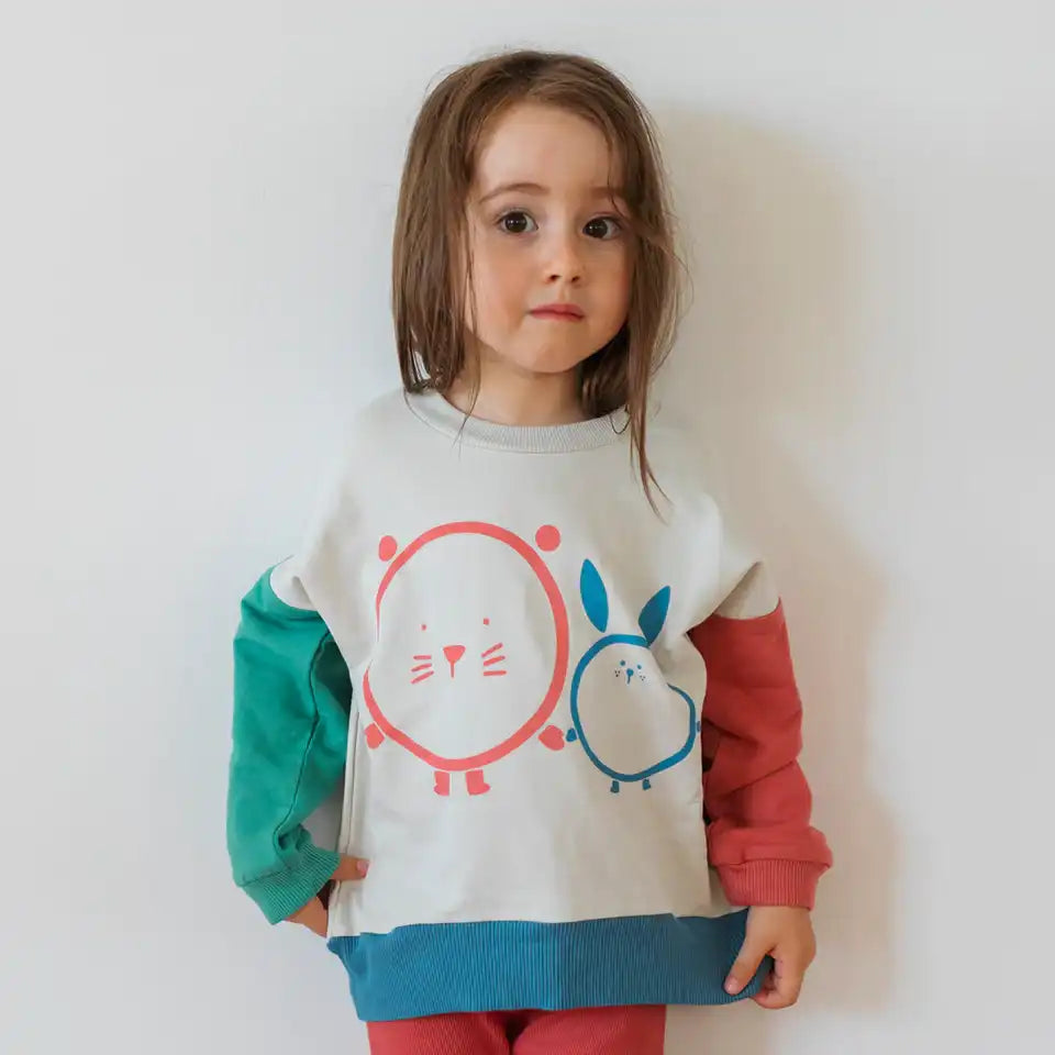 Little Yucca Grow Sweatshirt Multi Cherry