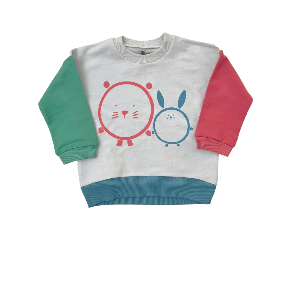 Little Yucca Grow Sweatshirt Multi Cherry