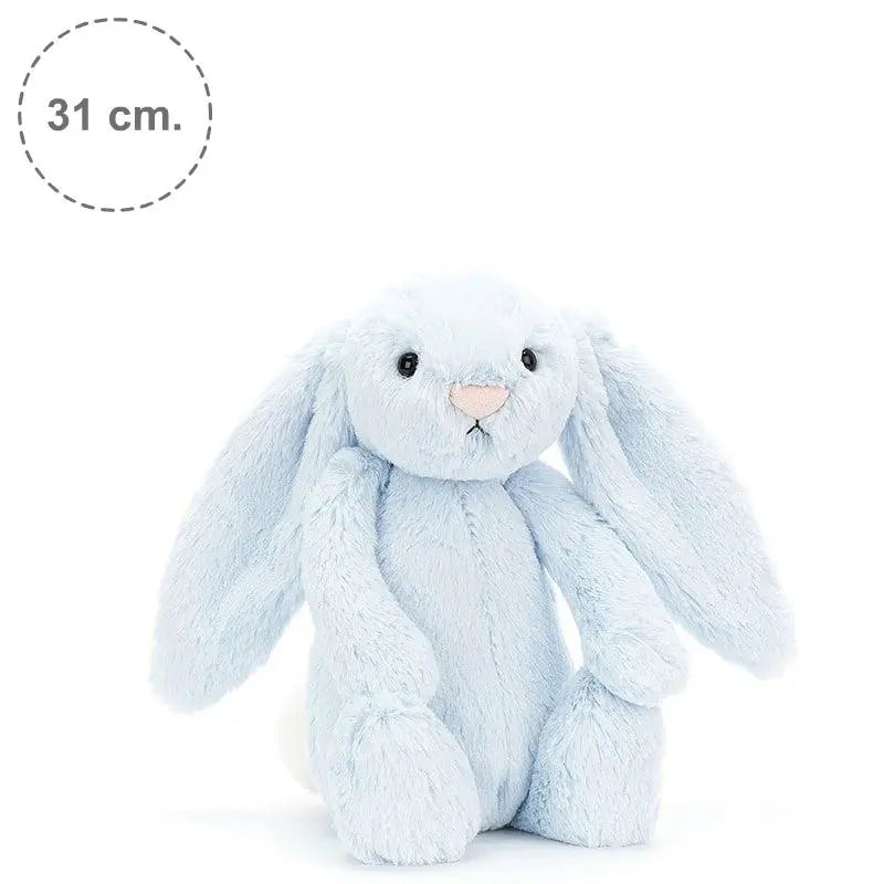 Jellycat Bashful Mavi Tavşan Orta Boy 31 cm