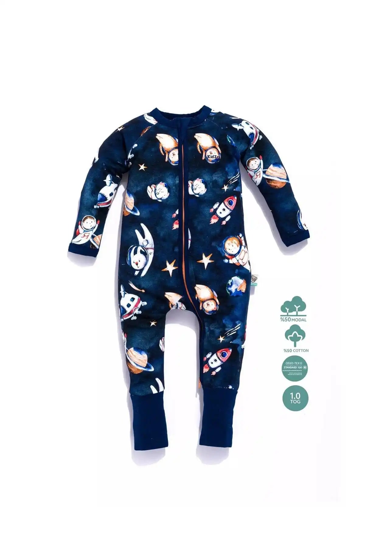 KidZee 1.0 TOG Spacetime Zee-Suit Patikli Uyku Tulumu