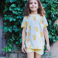 Little Yucca Tshirt Sporty Sarı