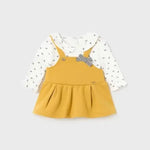 Mayoral Kız Bebek Elbise Sarı