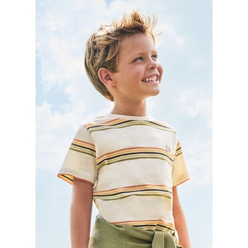 Mayoral Erkek Çocuk İkili Kısa Kol T-Shirt Turuncu