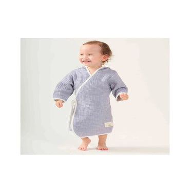 Miela Kids Bornoz Mavi / 2-4 Yaş Miela Kids Marshmallow Kimono Bornoz Mavi