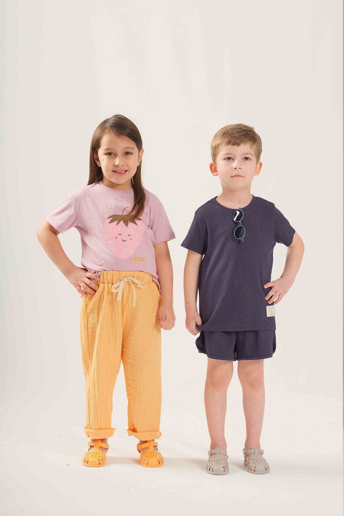 Miela Kids Takım Miela Kids Retro Fitilli Takım Lacivert