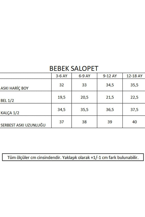 Miela Kids Tulum Miela Kids Müslin Bebek Salopet Yengeç Nakışlı Çizgili Lacivert