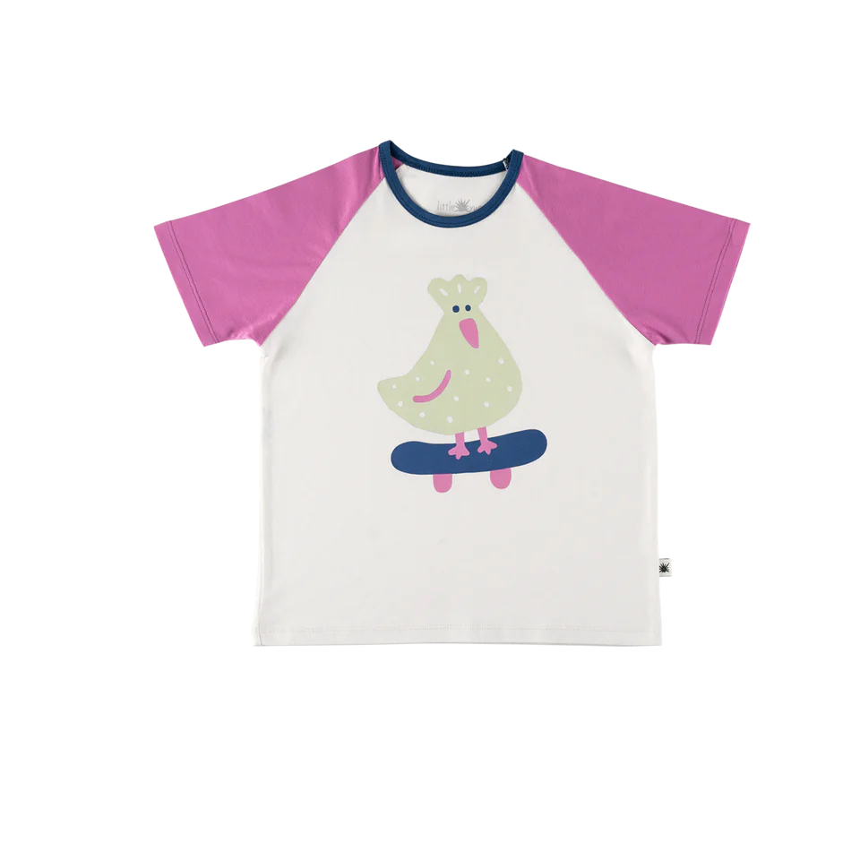 Little Yucca Tshirt Reglan Fuşya