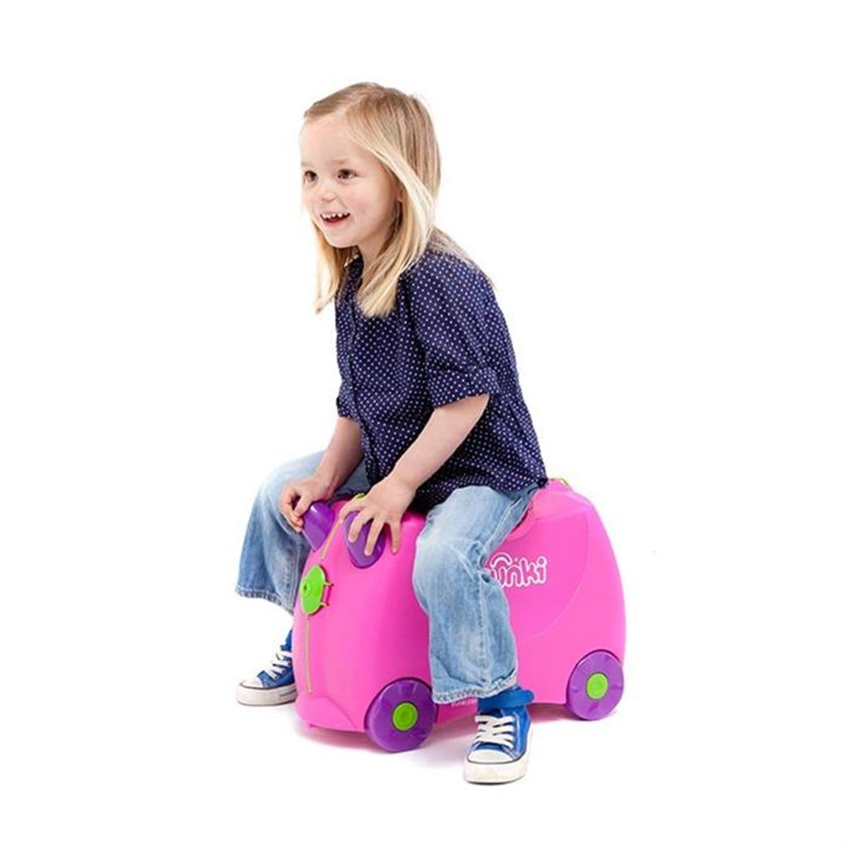 Trunki Çocuk Bavulu Trunki Çocuk Bavul Trixie Pembe