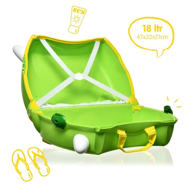 Trunki Çocuk Bavulu Trunki Çocuk Bavulu Dinozor Dudley