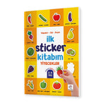 Yükselen Zeka Eğitici Oyuncak Yükselen Zeka Yapıştır-Çiz-Boya İlk Sticker Kitabım 2-4 Yaş